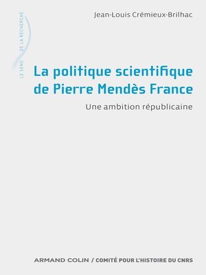 cover image of La politique scientifique de Pierre Mendès France